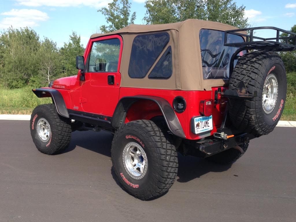 Minnesota PRICE REDUCED! Jeep Wrangler TJ Lifted "Rubicon" Axles 35s